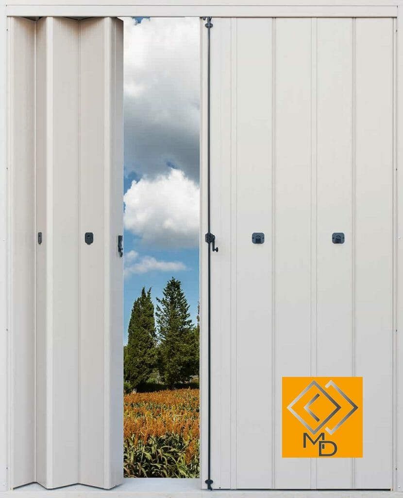 Persiane pieghevoli in alluminio