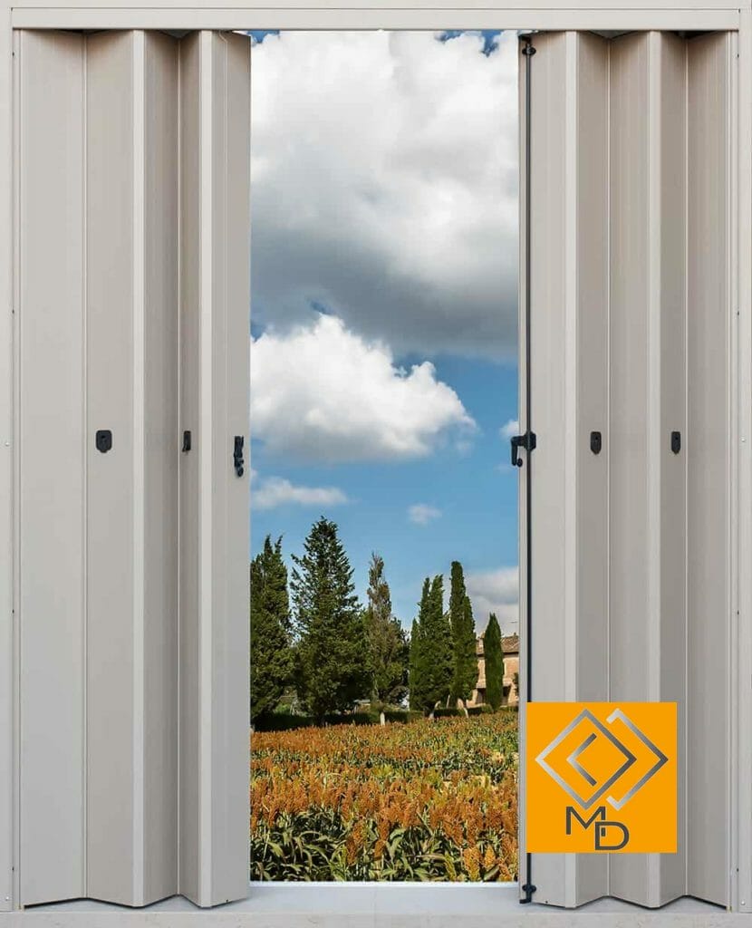 Persiane pieghevoli in alluminio