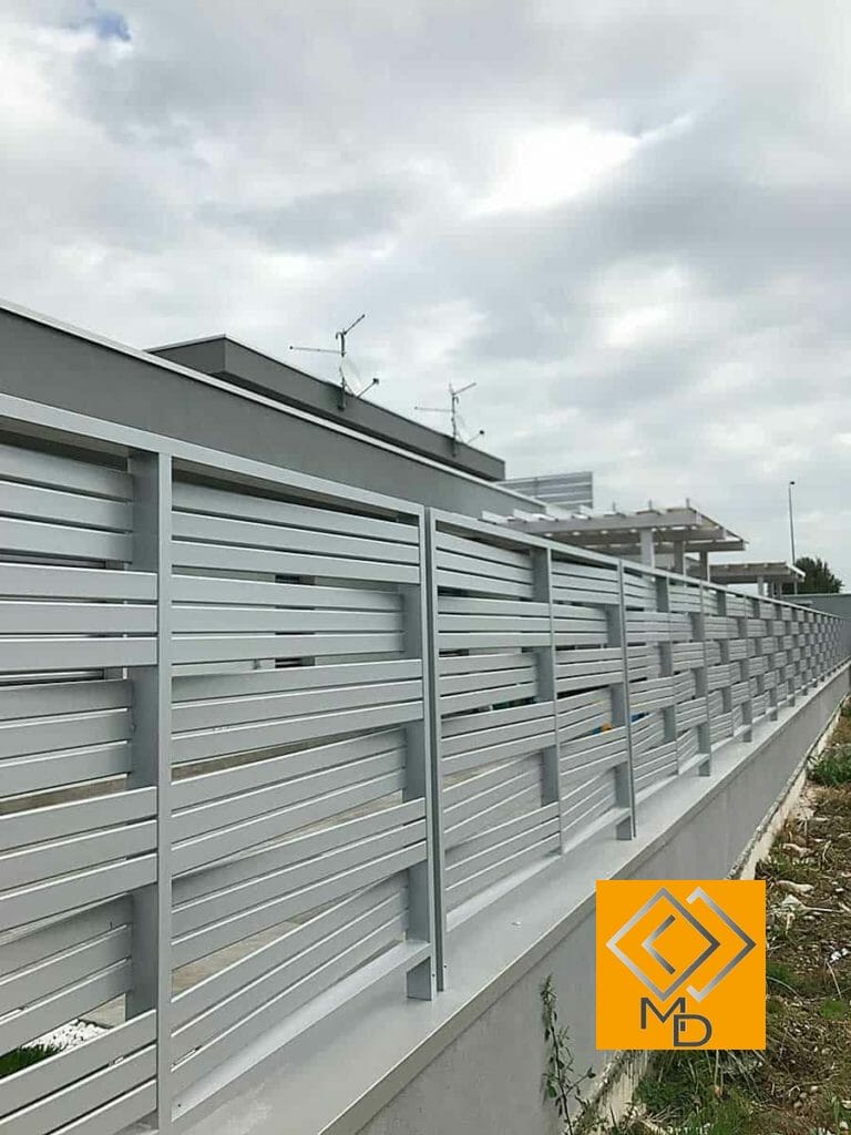 Recinzioni in alluminio